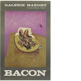 BACON Galerie Maeght. year 1966