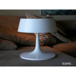 Steel table lamp